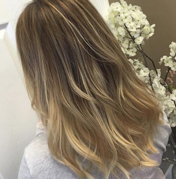 The most haircut of layers for medium hair