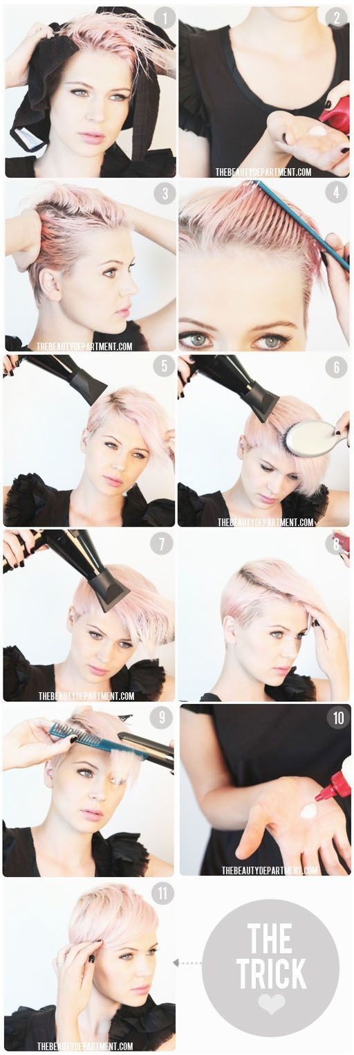 How to elegance: Pixie hairstyles