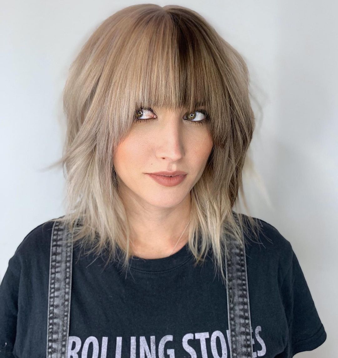 Inspiring Lub Women's Poetry style - LOB haircuts and hairstyle ideas from 2021