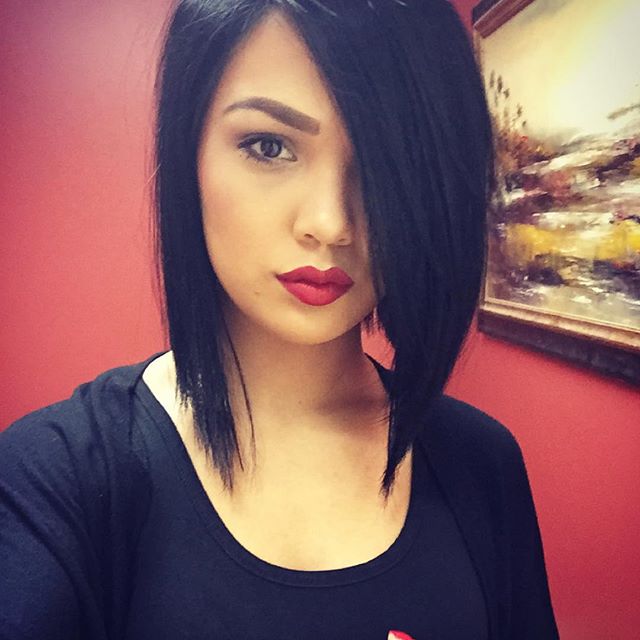 Inverted hairstyles Bob