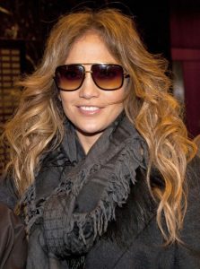 Jennifer Lopez Soft Curly Hairstyle for Long Hair