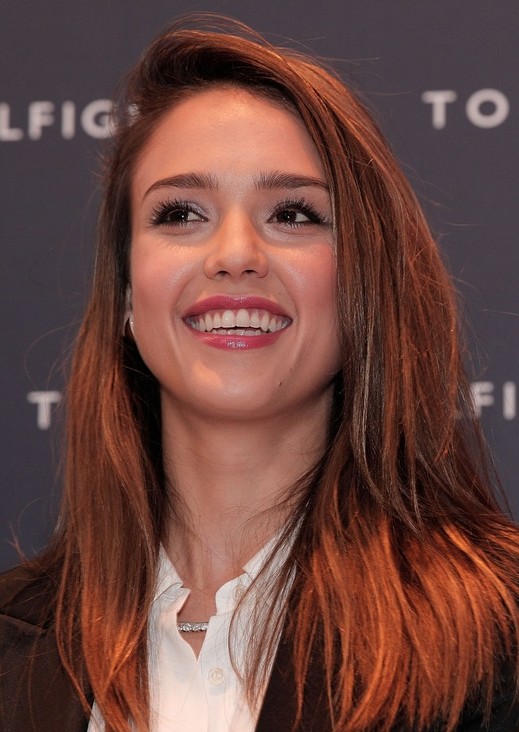 Jessica Alba's hairstyles: long long hairstyle