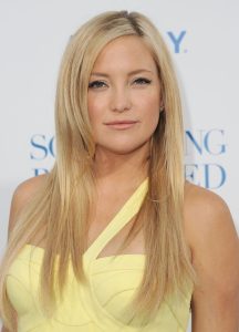 Kate Hudson Smooth Straight Hairstyles