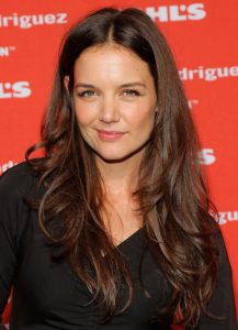 Katie Holmes Tousled layered Hairstyle