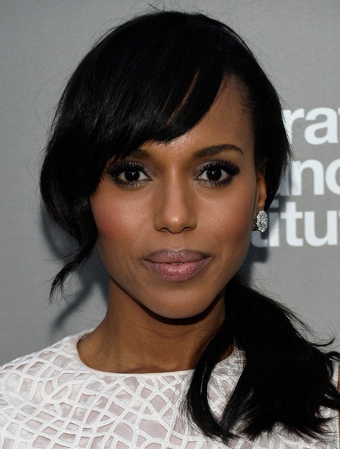 Kerry Washington Hairstyles: A side horse's side horse for American women of African descent