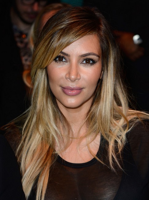 Kim Kardashian hairstyles: Long hairstyles for 2014 for straight hair