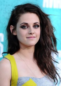 Kristen Stewart Messy Long Layered Hairstyle