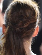Kristen Stewart Horse -tail hairstyles again