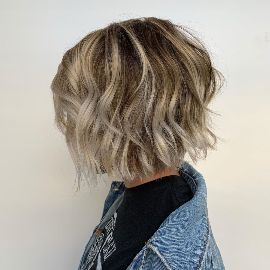 Latest barberry, wavy bob - short haircuts bob