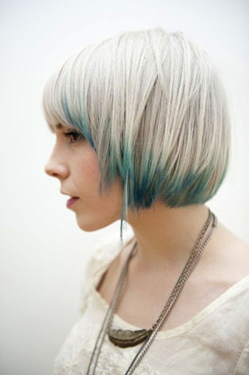 Rubber haircuts: straight and winter short hair
