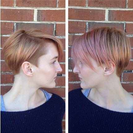 Layer hair style for thin hair - short haircuts