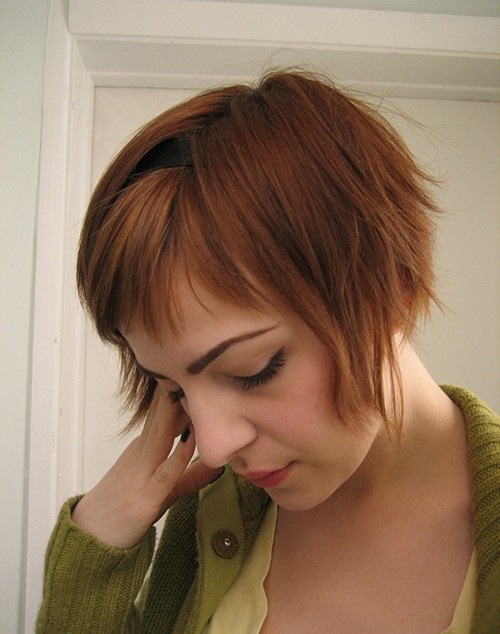 Layer hairstyles for high -haircut girls