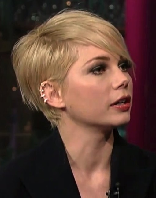 Layers hairstyles for thin hair, pixie