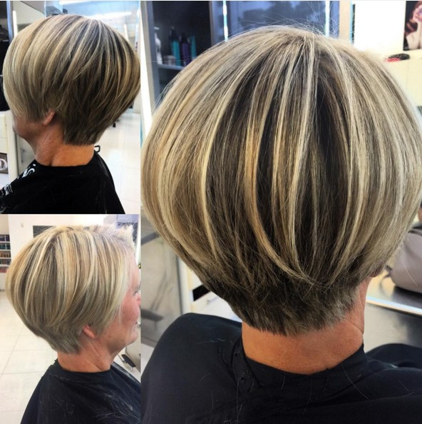 Short -layer bob hair pieces