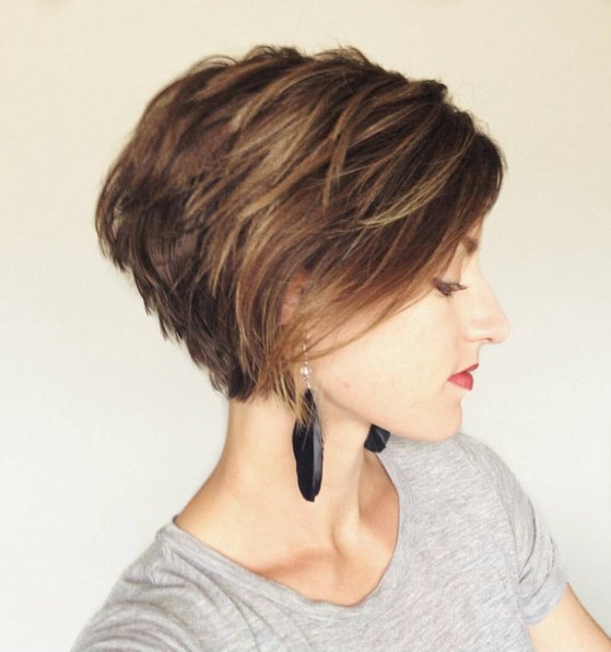 Side view of short short - hairstyles for short hair 2016