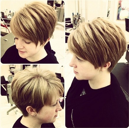 Short layers of thick hair - the best short hairstyles for women 2015