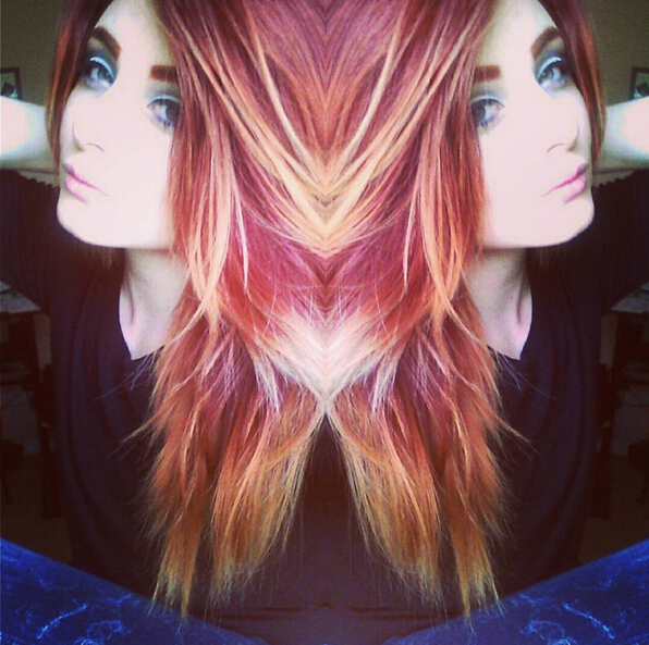 Long long hairstyle - amazing new red hair colors ideas
