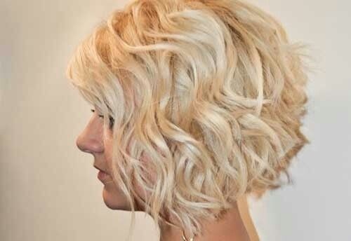 Bob hairstyles wavy classes: blonde hair ideas