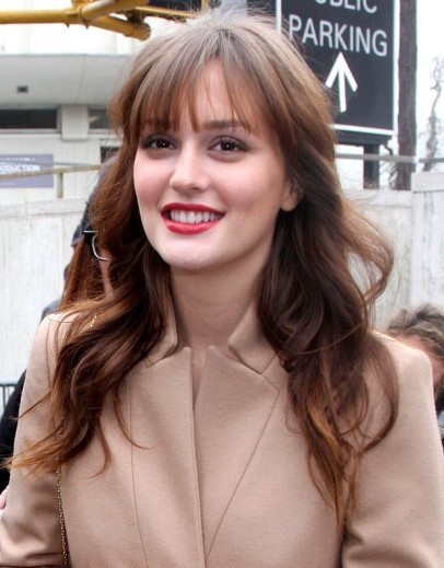 Leighton Meester Long Soft Waves Hairstyle