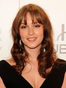 Leighton Meester Loose Waves Shoulder Length Hair Styles