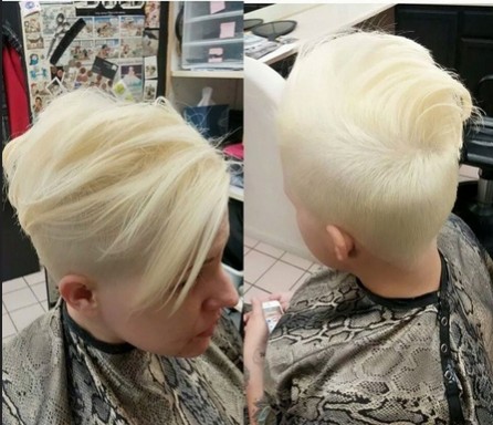 Light blonde haircuts