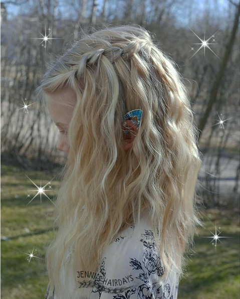 Small hairstyle ideas with braid
