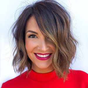 10 Lob Hairstyles for Thick Wavy Hair