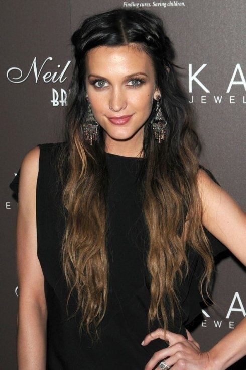 Long dark hairstyles
