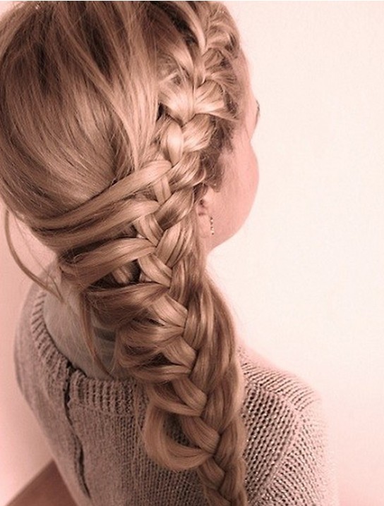 Long Hairstyles – Side Braided Hair Styles