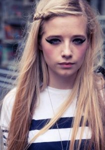 Long Hairstyles for Braid Bangs
