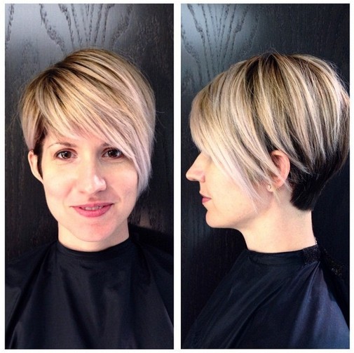 Long hair cutting: short hairstyles for a long face shape