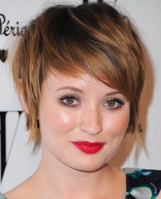 Long pixy shave for circular faces