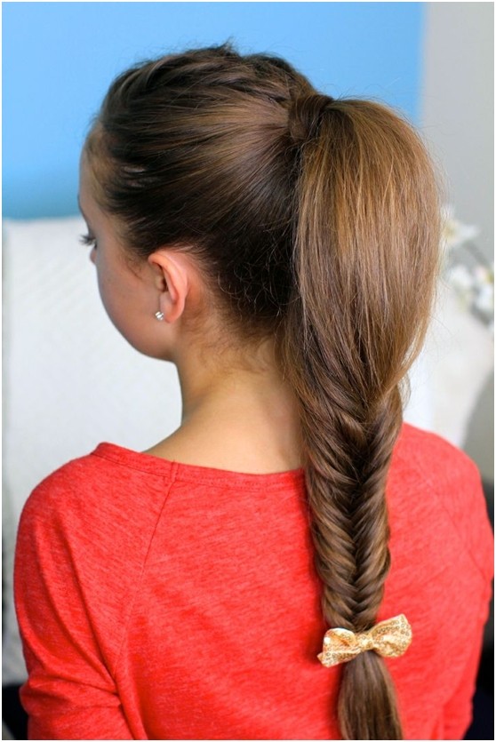 Loose horse horse hairstyle: Fish tail 2015 hairstyles