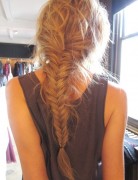 Loose and long hairstyle fuse