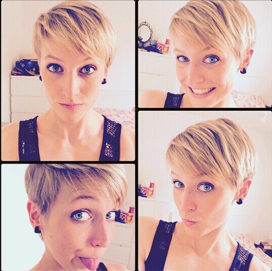 Lovely Short Layered Hairstyle