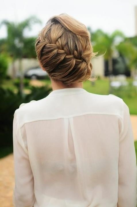 Decreased cake updates with a French braid