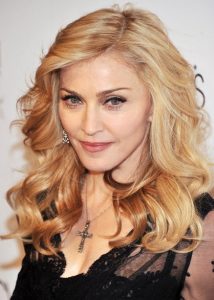 Madonna Trendy Medium Wavy Hair Styles