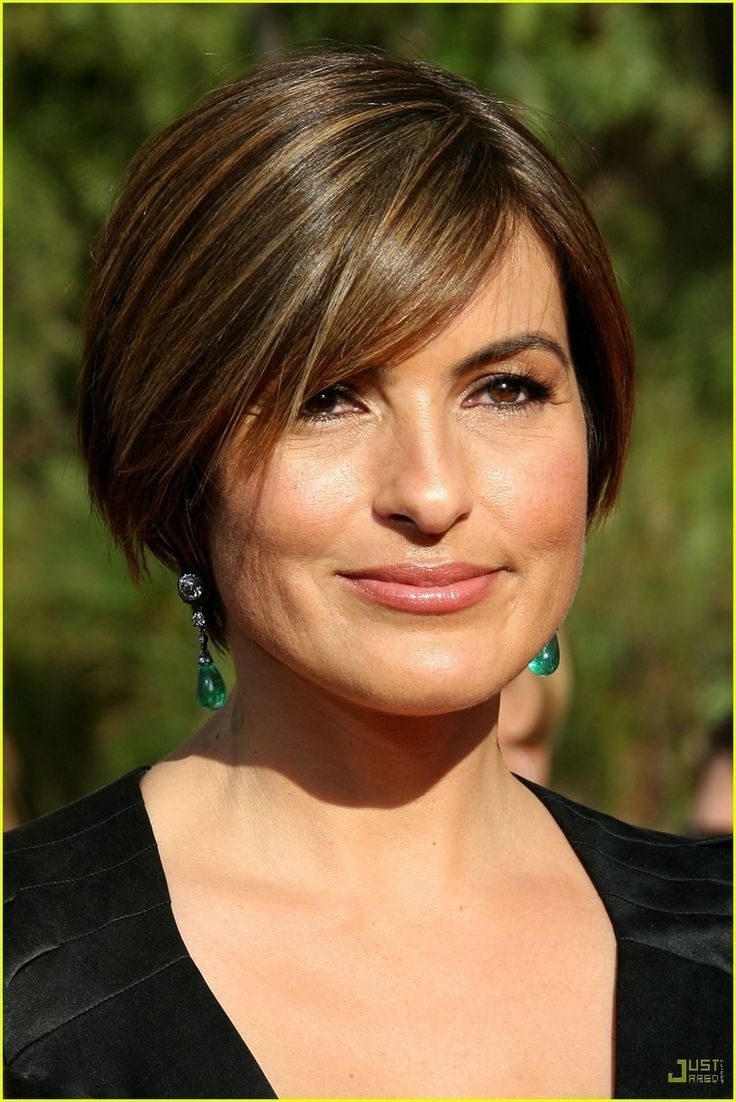 Mariska Hargitay Hair hair cut: Hairstyles for circular faces