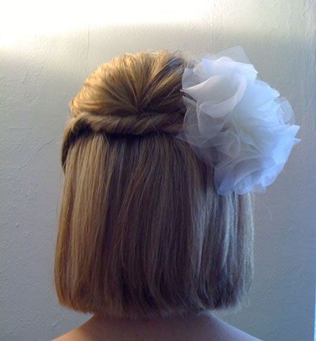 Medium hair haircuts for the wedding