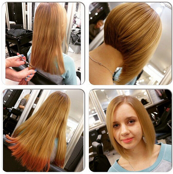 Medium hairstyles Bob with explosions - short haircuts 2016