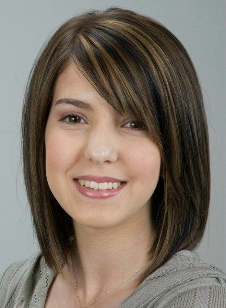 Medium length shave for straight hair