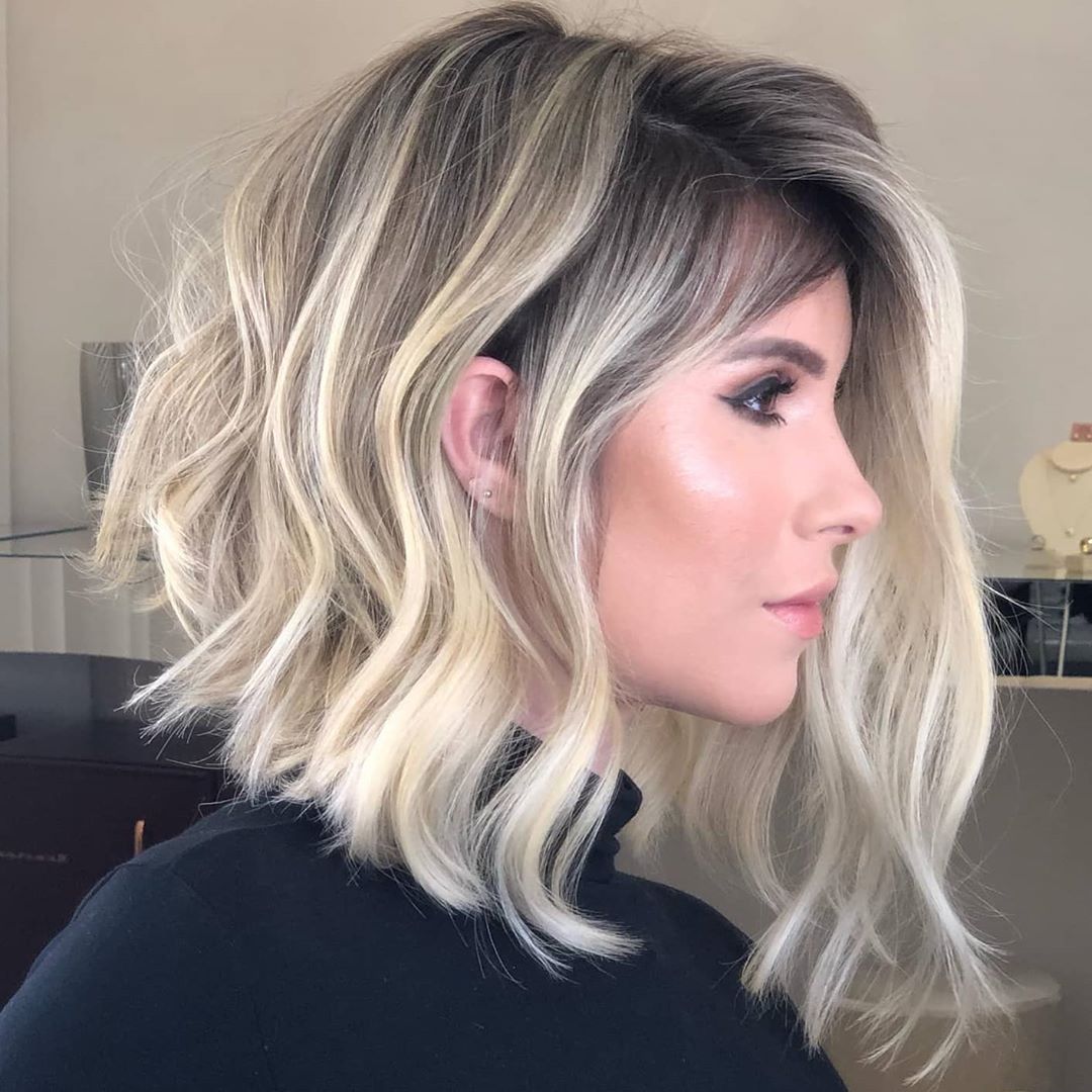 Medium hairstyles and color - hairstyles and shoulder length in 2021