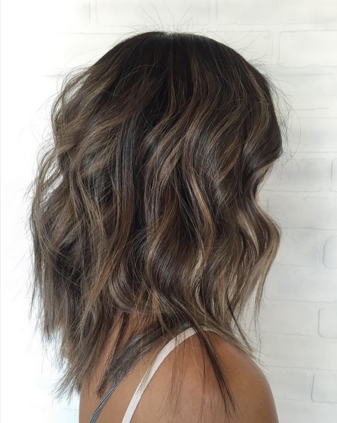 Medium length hairstyles for thin hair - haircuts in the bit