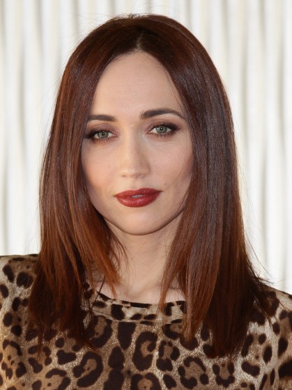 Chiara Francini Medium Length Straight Hair Styles