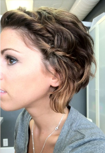 Messy Hairstyles with Braid