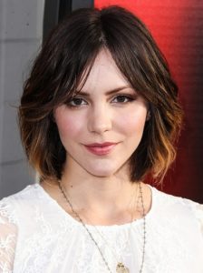 Cute, Medium Short Hairstyles: Katharine McPhee Hair
