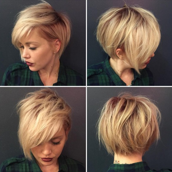 Chapical hairstyle, shaggy for short hair - short hair styles
