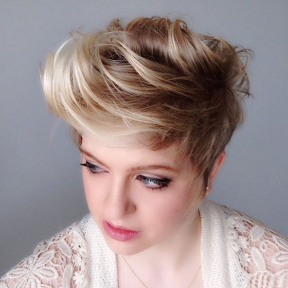Short chaos cut - easy daily hairstyles