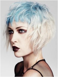 Messy, Short Layered Hair Styles: Ombre Hairstyles