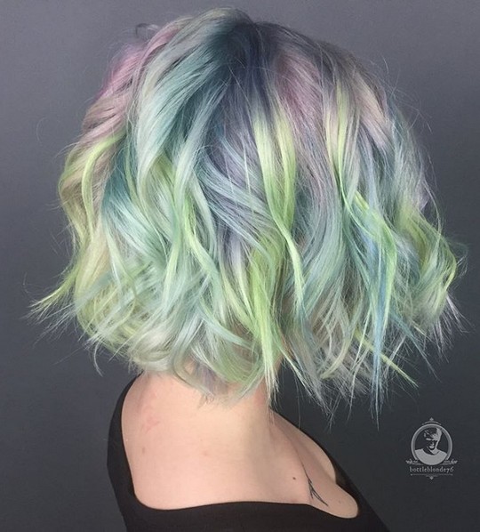Written bob hair cut - short hairstyle for short hair